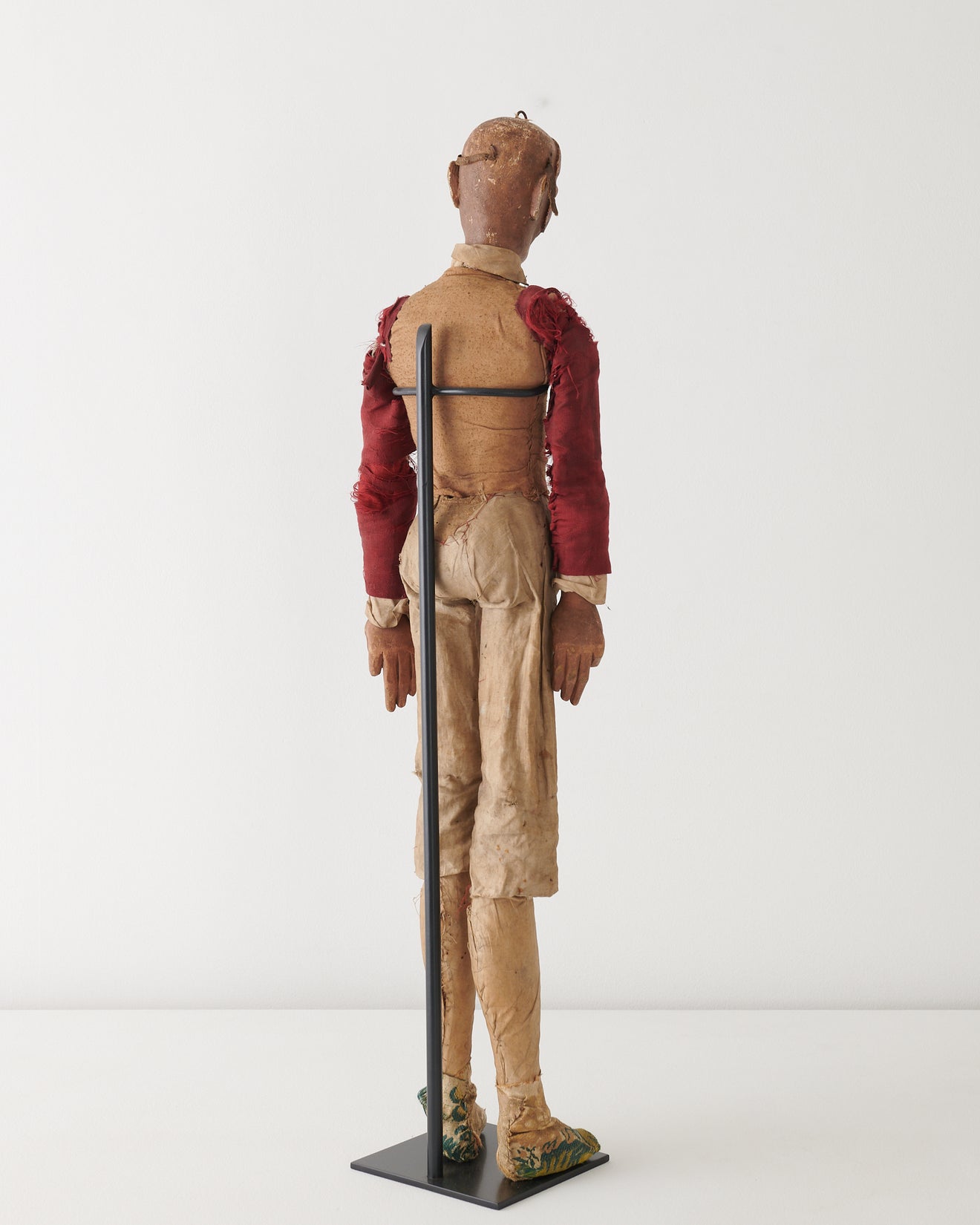 ITALIAN WOOD CARVED MASKED MARIONETTE